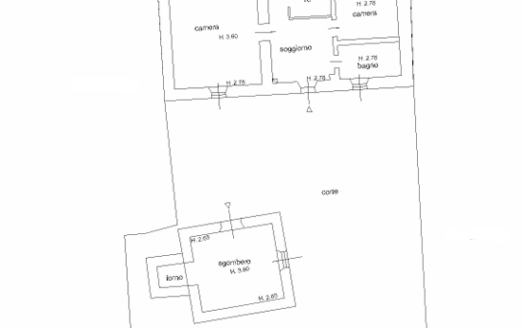 Dimora storica da ristrutturare a Barrabisa
