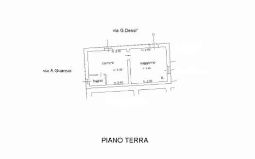 Dimora storica da ristrutturare a Barrabisa