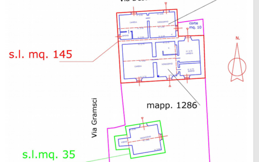 Dimora storica da ristrutturare a Barrabisa